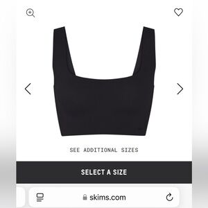 SKIMS NAKED SCOOP LONGLINE BRALETTE